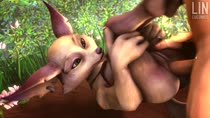 3D Animated LinCugunnis Source_Filmmaker Vulpera World_of_Warcraft // 960x540 // 9.8MB // webm