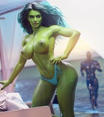 3D Marvel_Comics Noahgraphicz She-Hulk_(Jennifer_Walters) // 3000x3375 // 741.1KB // jpg