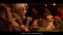 3D Animated Ashe_(Overwatch) Baptiste Blender Lucio Mercy Overwatch Sound ZMSFM // 1920x1080, 39s // 5.1MB // webm