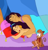 Abu Aladdin Aladdin_(Character) Disney_(series) Princess_Jasmine // 600x614 // 44.9KB // jpg