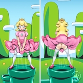 Mystic_alpha Princess_Peach Super_Mario_Bros // 3070x3070 // 2.0MB // jpg