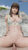 3D Animated Blender Dead_or_Alive Hitomi LazyProcrastinator Sound audiodude // 608x1080, 20s // 9.2MB // mp4