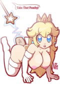 Princess_Peach Super_Mario_Bros // 4960x7016 // 5.4MB // png