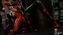 3D Batman_(Series) Batman_Arkham_Knight DC_Comics Harley_Quinn Weaselboots // 3840x2160 // 4.3MB // jpg