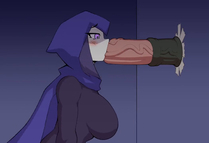 Animated DC_Comics Notka Raven Sound Teen_Titans // 1052x720, 16.8s // 958.6KB // mp4