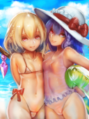 Flandre_Scarlet Remilia_Scarlet Touhou_Project // 1200x1600 // 2.6MB // png