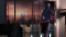 3D Asari DarklordIIID Liara_T'Soni Mass_Effect // 5120x2880 // 12.3MB // png