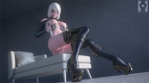 3D Android_A2 Hv54rDSL Nier Nier_Automata // 1920x1080 // 185.1KB // jpg