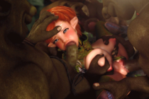 3D Animated Elf Goblins The_Captive_Princess_Prin // 720x480 // 13.7MB // gif