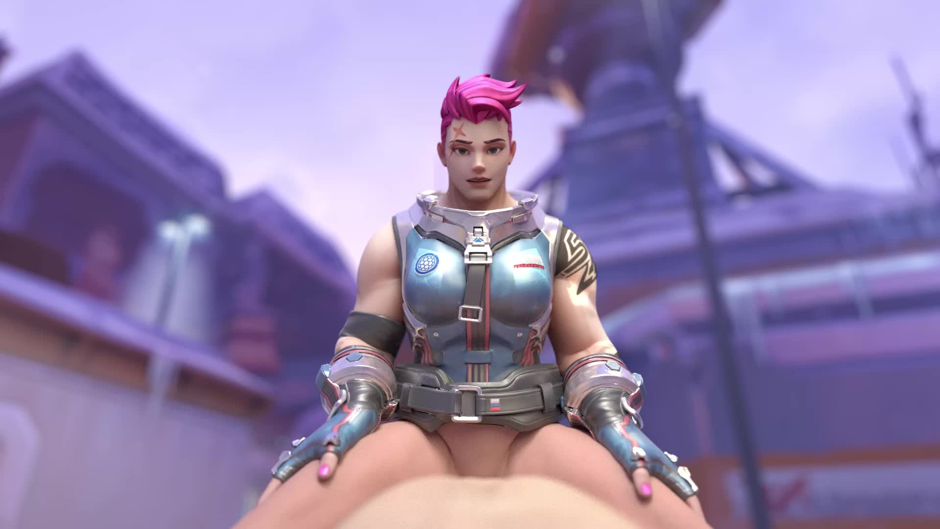 3D Animated Blender Cawneil Overwatch Sound Zarya // 1920x1080 // 365.4KB // webm