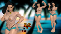 3D Laura_Matsuda Street_Fighter XNALara dragonlord720 // 1024x576 // 621.4KB // png