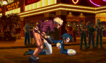 Animated Elisabeth_Blanctorche King_of_Fighters Mugen Shen_Woo // 500x301 // 829.3KB // gif