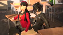 3D Animated AyyTeeThreeDee Persona_4 Source_Filmmaker Yukiko_Amagi // 1280x720 // 9.8MB // webm