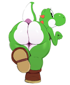 Super_Mario_Bros Yoshi sssonic2 // 1280x1550 // 507.5KB // png