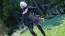 3D Android_2B Jim994 MMD Nier_Automata // 1280x720 // 902.4KB // png