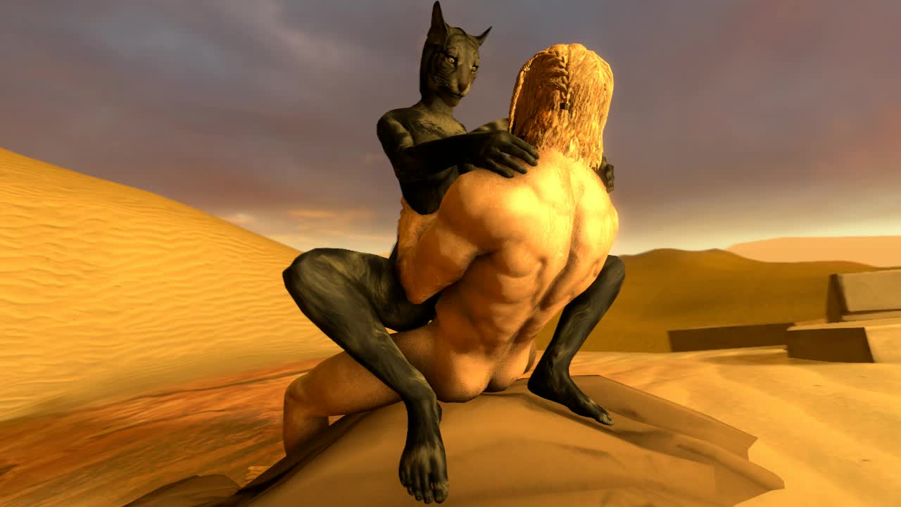 3D Animated Khajiit Perdurus Source_Filmmaker The_Elder_Scrolls // 1280x720 // 557.6KB // webm