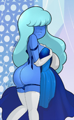 Sapphire_(Steven_Universe) Steven_Universe blushmallet // 750x1200 // 470.0KB // png