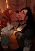 The_Witcher_3:_Wild_Hunt Triss_Merigold Yennefer cherry-gig // 932x1342 // 717.7KB // jpg