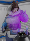3D Animated Blender Mei-Ling_Zhou Overwatch Sound augmero // 720x960, 27.8s // 2.0MB // mp4