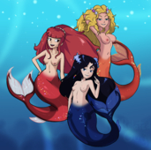 Cleo_Sertori Emma_Gilbert H2O_Mermaid_Adventures RelatedGuy Rikki_Chadwick // 2097x2081 // 1.8MB // png