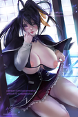 Akeno_Himejima High_School_DxD customwaifus // 600x900 // 390.5KB // jpg