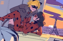 Adrien_Agreste Cat_Noir KennoArkkan! Marinette_Dupain-Cheng Miraculous_Ladybug // 1280x836 // 302.6KB // jpg