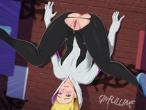 Gwen_Stacy Marvel_Comics SinfulLine Spider-Gwen Spider-Man:_Into_the_Spider-Verse Spider-Man_(Series) // 1200x901 // 507.3KB // jpg