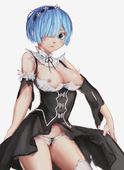 Re_Zero Rem // 1720x2364 // 1.1MB // jpg