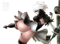 Android_2B Nier_Automata // 1985x1447 // 1.9MB // png