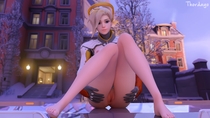 3D Blender Mercy Overwatch Thordayo // 3840x2160 // 2.3MB // jpg