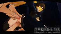 3D Animated Makoto_Niijima Persona_(series) Persona_5 Sound mokujin-hornywood // 1280x720, 134.1s // 34.9MB // mp4