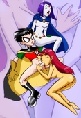 DC_Comics Raven Robin Starfire Teen_Titans // 800x1159 // 148.0KB // jpg