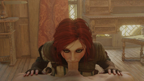 3D Animated Blender SaveAss Sound The_Witcher Triss_Merigold // 1280x720, 10s // 8.8MB // webm