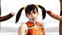 3D Ling_Xiaoyu Tekken XNALara ratounador // 2600x1490 // 586.9KB // jpg