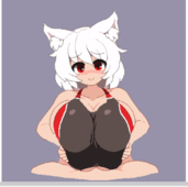 Animated Momiji_Inubashiri Namako8982 Touhou_Project // 600x595 // 431.4KB // gif