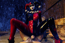 3D Batman_(Series) DC_Comics Harley_Quinn // 1800x1200 // 498.9KB // jpg