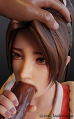 3D Dead_or_Alive King_of_Fighters Mai_Shiranui kudarizaka // 1200x1920 // 1.9MB // jpg