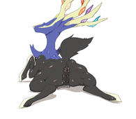 Pokemon TyrranaxH Xerneas // 1374x1200 // 516.8KB // png