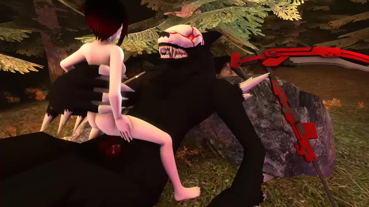 3D Animated Beowolf DevilsCry Grimm RWBY Rooster_Teeth Ruby_Rose Source_Filmmaker // 1280x720 // 15.1MB // webm