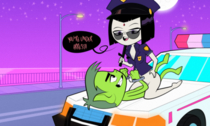 Beast_Boy Raven Teen_Titans supermirukuu // 500x300 // 192.5KB // png