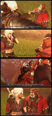 3D Bloody_Baron Ciri Source_Filmmaker The_Witcher The_Witcher_3:_Wild_Hunt UncreativeSFM // 1706x3840 // 6.4MB // png