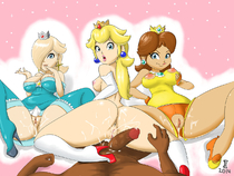 Greyimpaction Princess_Daisy Princess_Peach Princess_Rosalina Super_Mario_Bros // 1280x960 // 336.0KB // jpg