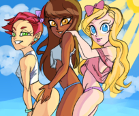 Auriana_(LoliRock) Iris_(LoliRock) LoliRock Talia_(LoliRock) // 1200x1000 // 990.5KB // png