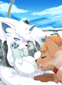 Alola_Vulpix Pokemon Vulpix_(Pokémon) // 925x1280 // 788.5KB // png