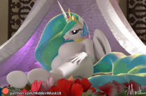 3D HiddenMask18 My_Little_Pony_Friendship_Is_Magic Princess_Celestia // 2048x1347 // 2.8MB // png