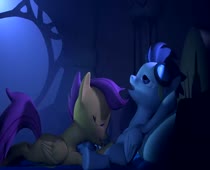 3D Animated My_Little_Pony_Friendship_Is_Magic Scootaloo Source_Filmmaker cryotimberwolf // 1274x708 // 6.5MB // webm