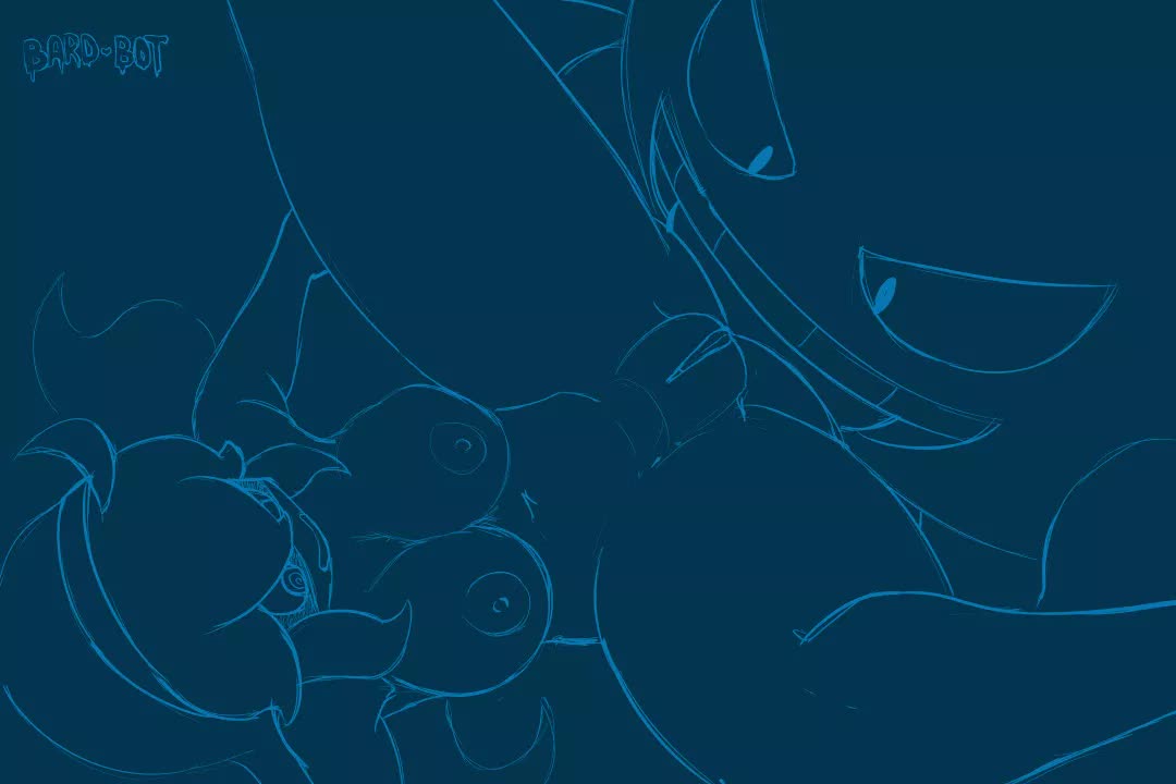 Animated Gengar_(Pokémon) Hex_Maniac Hex_Maniac_(Trainer_class) Pokemon // 1080x720 // 596.6KB // webm