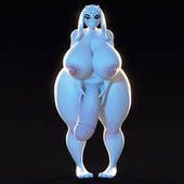 3D Blender Toriel Undertale endlessillusion_(artist) // 192x192 // 820.4KB // gif