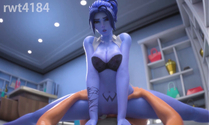 3D Animated Overwatch Widowmaker rwt4184 // 1734x1036, 20.9s // 13.4MB // mp4