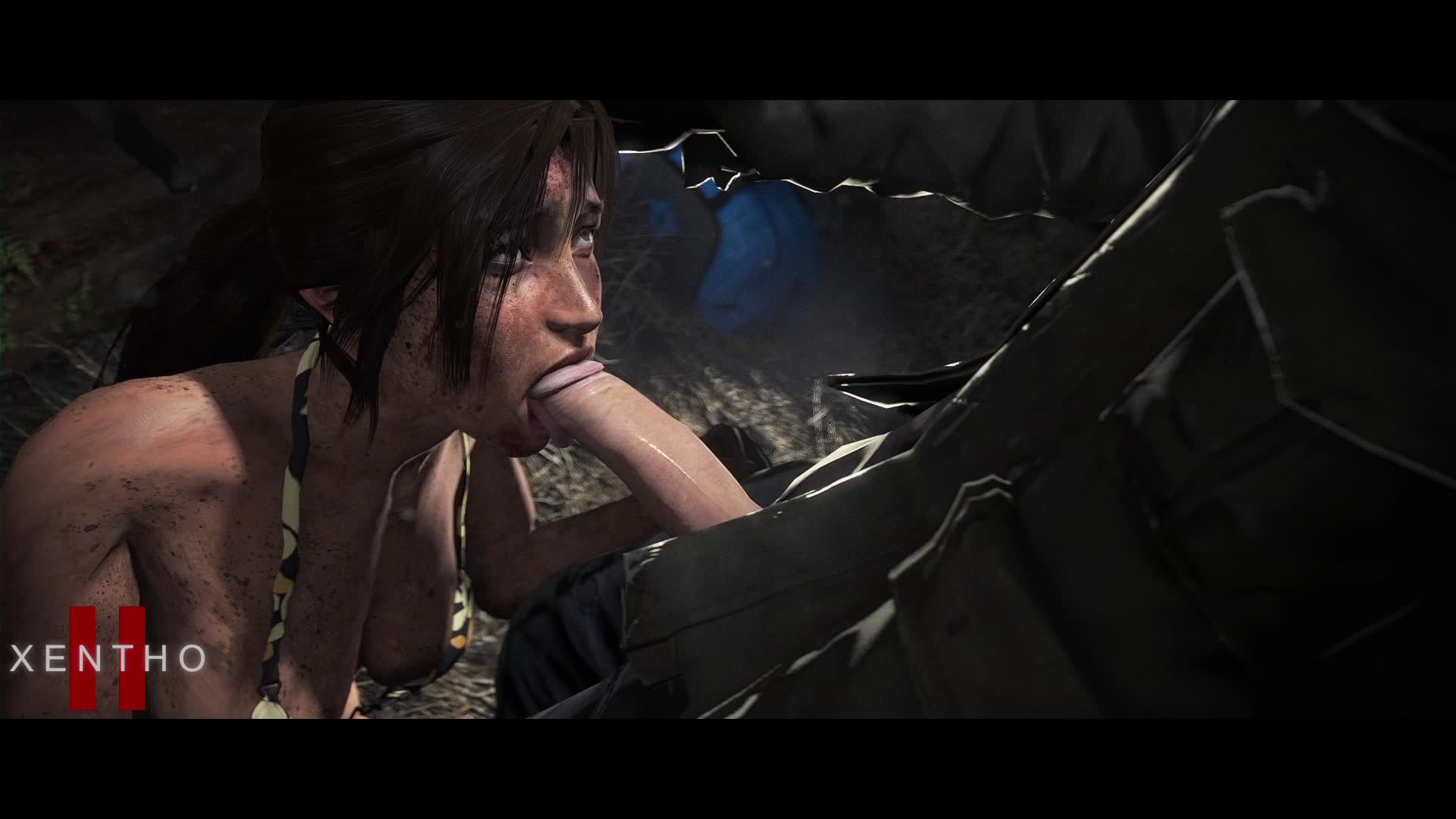 3D Animated Lara_Croft Source_Filmmaker Tomb_Raider Xentho // 1920x1080 // 3.0MB // webm